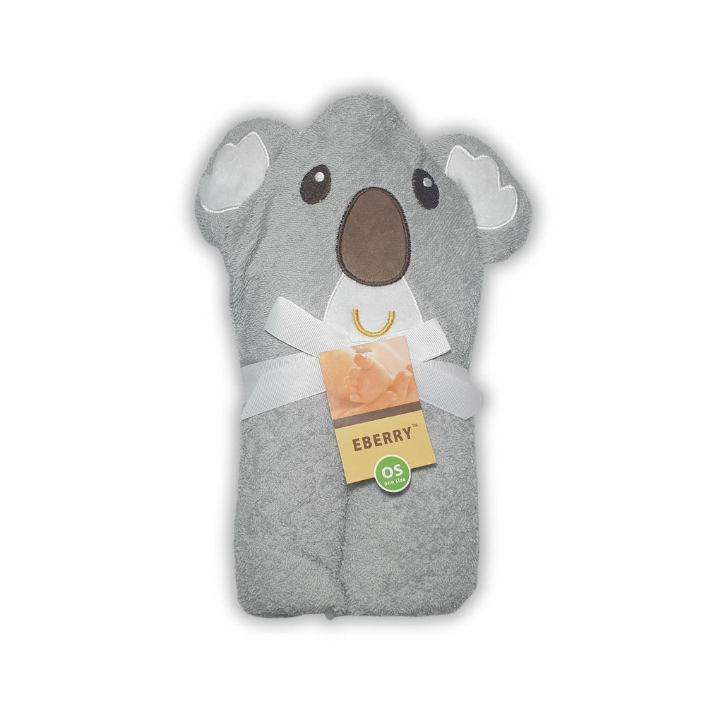 Koala & Cat Themed Hooded Towels