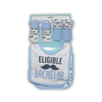 Baby Bib, Socks & Headband Set