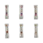 Beaded Pacifier Clip with Colorful Beads