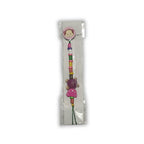 Beaded Pacifier Clip with Colorful Beads