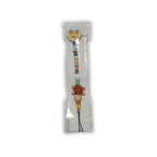 Beaded Pacifier Clip with Colorful Beads